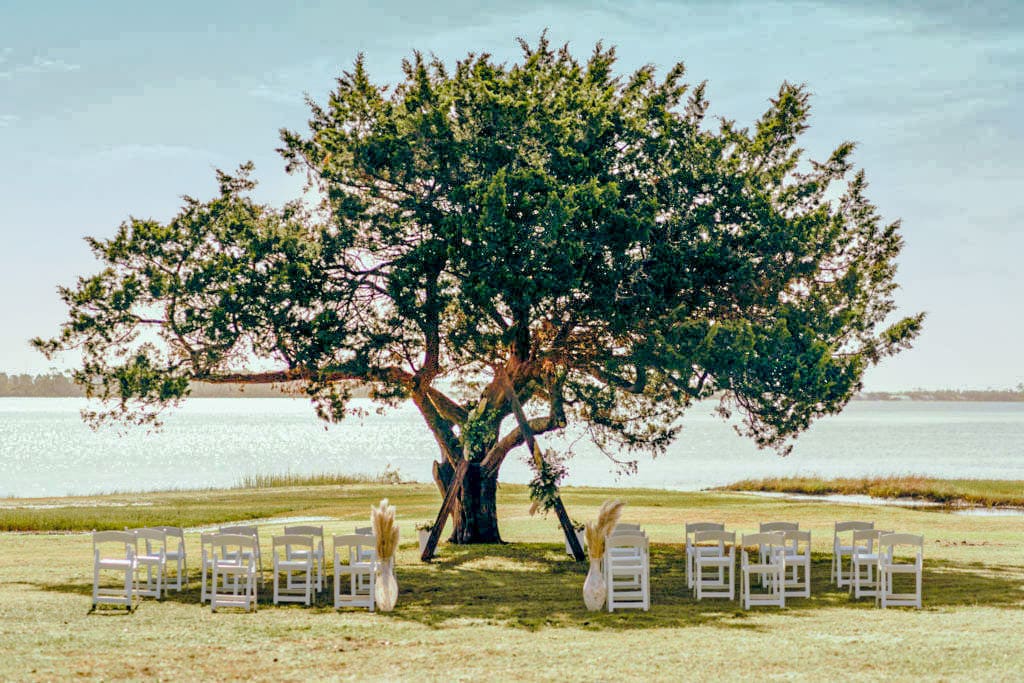 Waterfront Wedding Ceremony